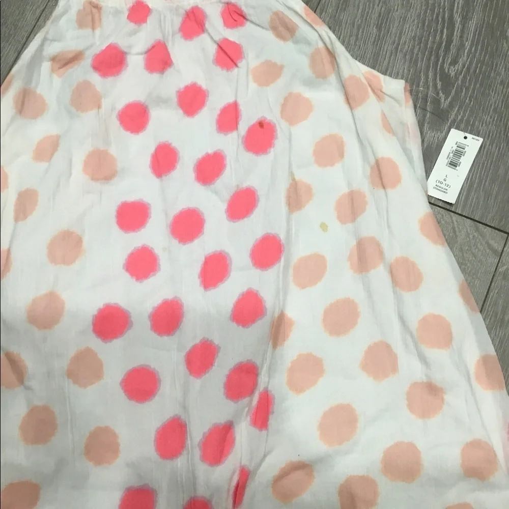 Old navy large 10-12 polka dot dress